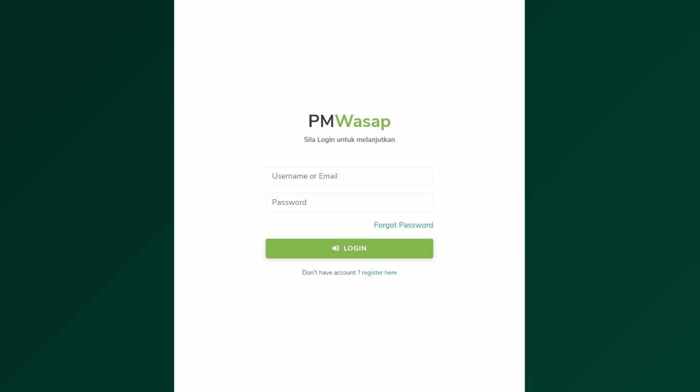 pmwasap login-ecommerce
